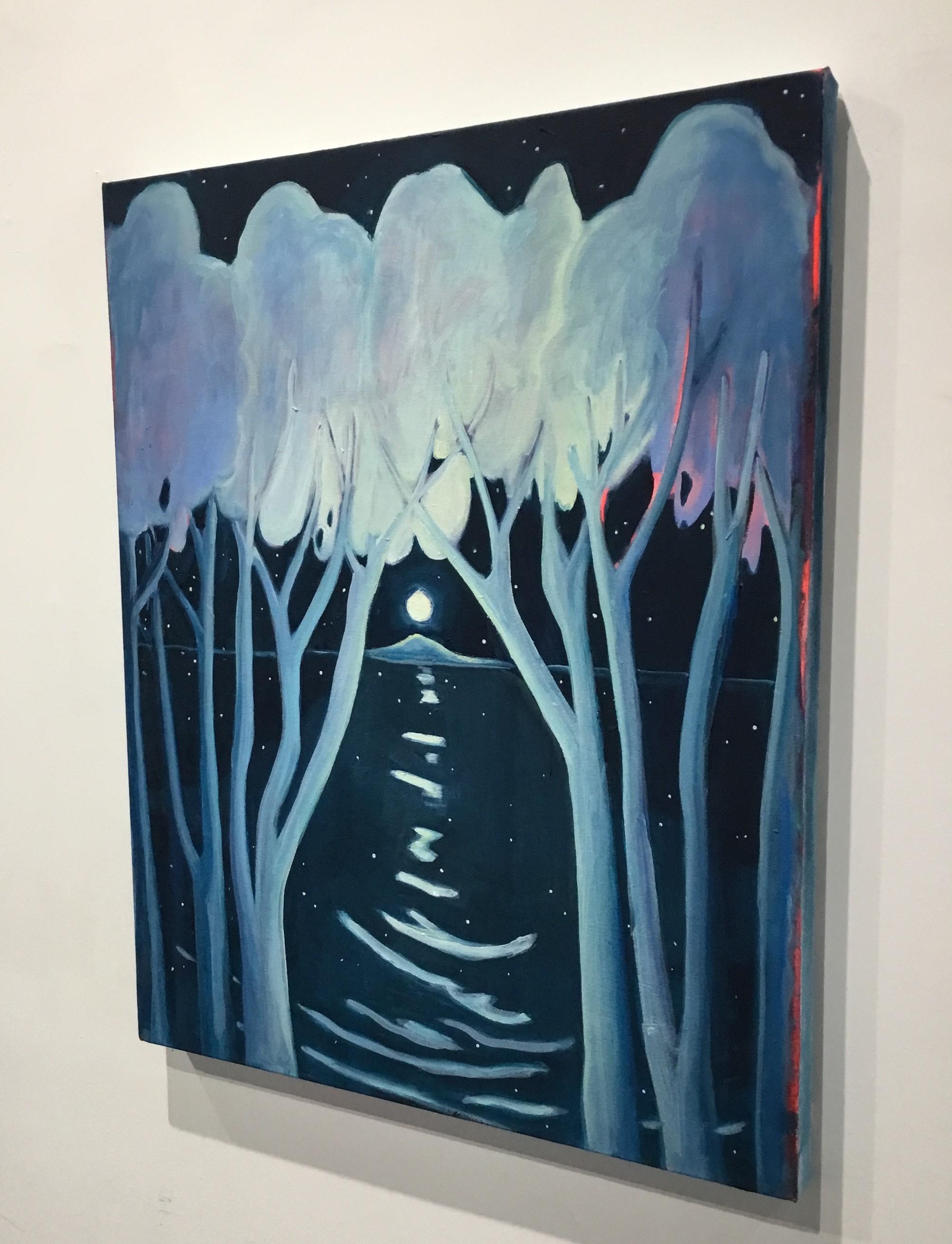 Brillante como el agua - Painting de Danielle Winger
