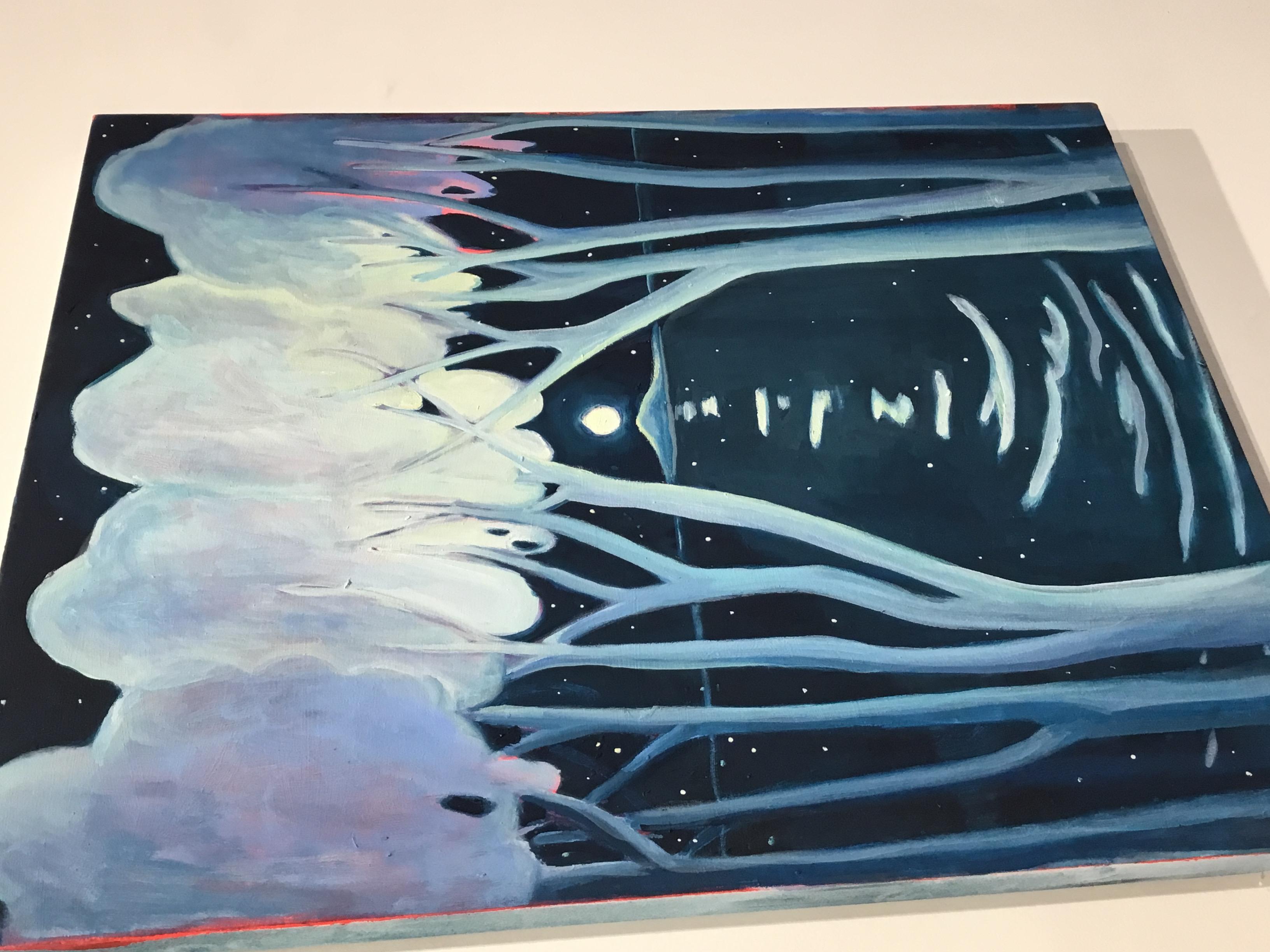 Brillante como el agua - Painting Contemporáneo de Danielle Winger