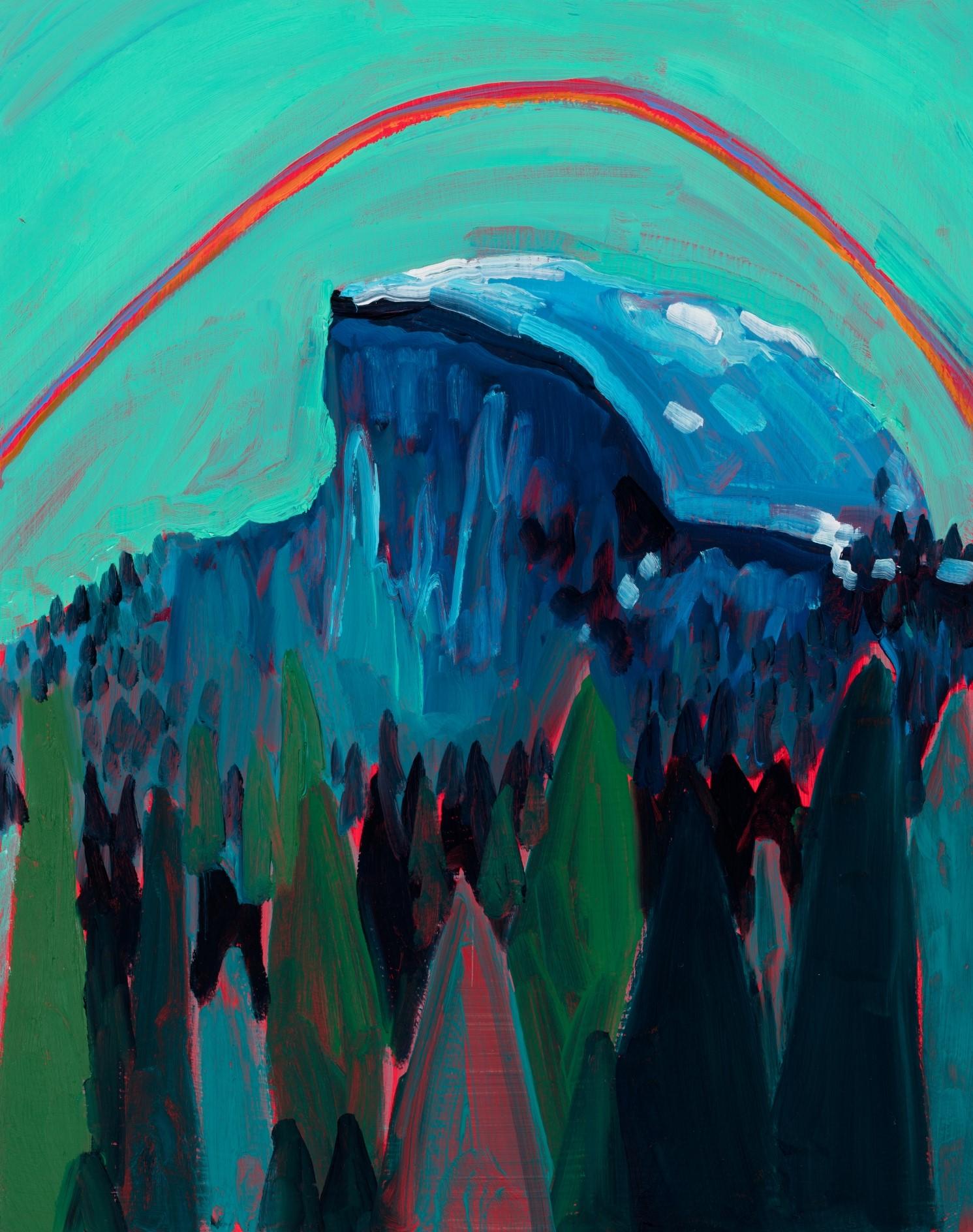 Landscape Painting de Danielle Winger - La Media Cúpula
