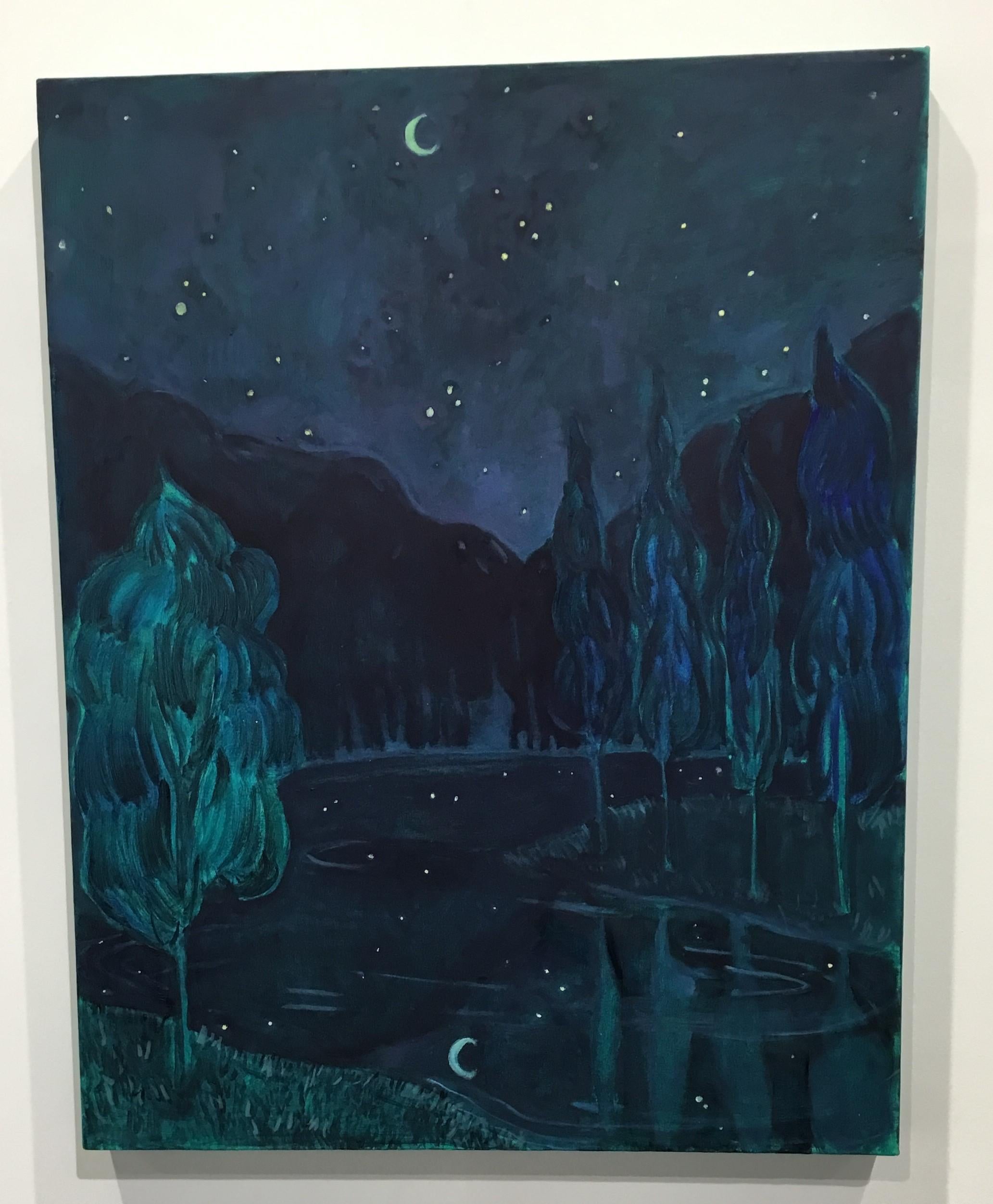Flusso Madre - Painting Contemporaneo di Danielle Winger