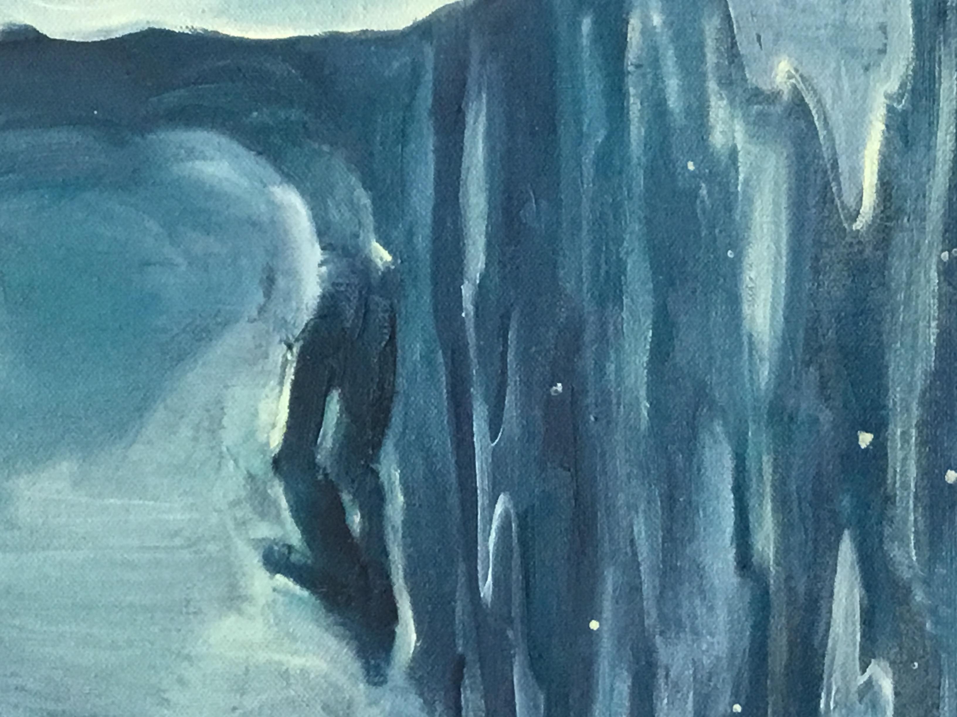 Oh Notte che guida - Painting di Danielle Winger