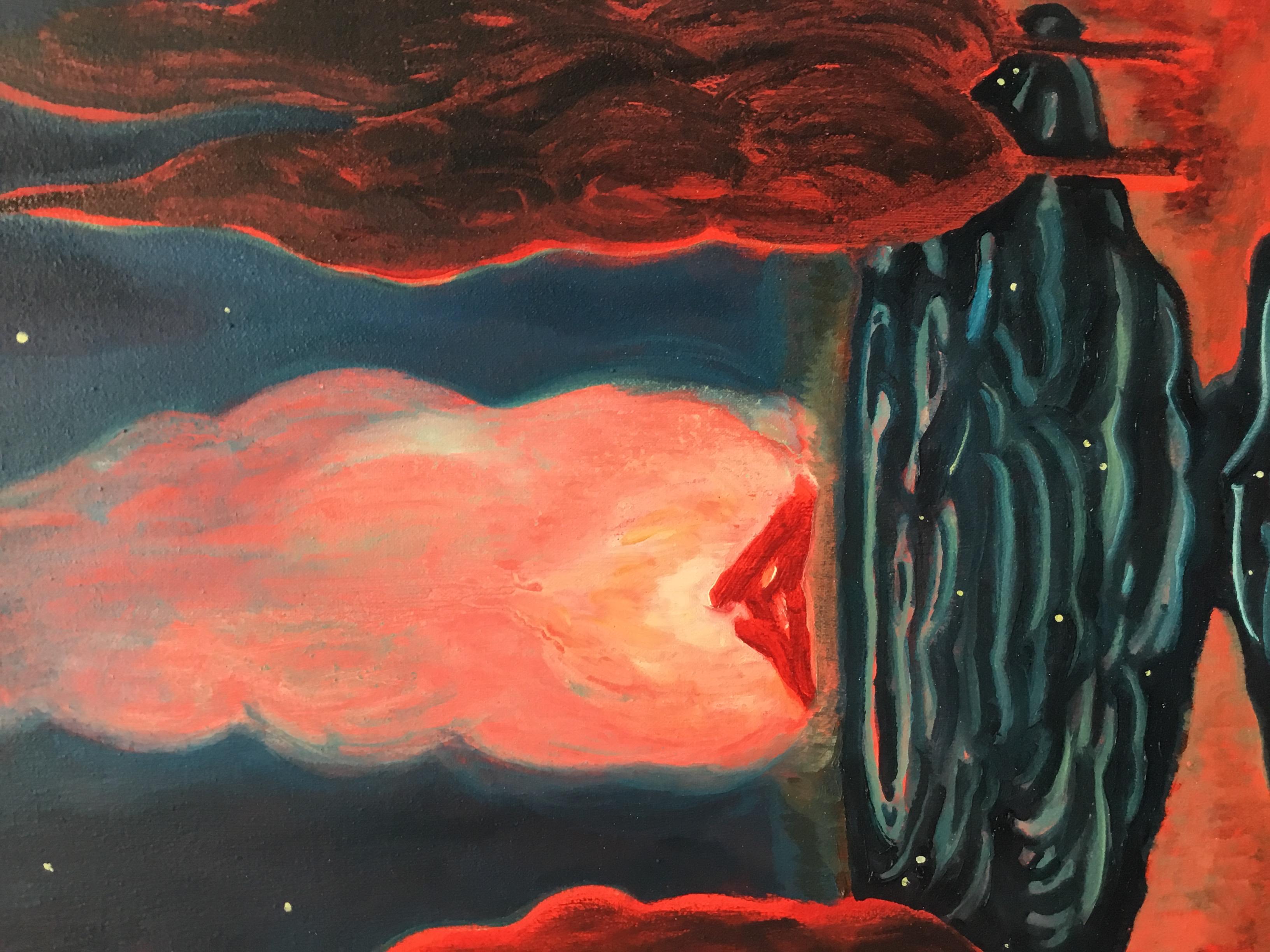 Oh preghiera della notte - Painting di Danielle Winger