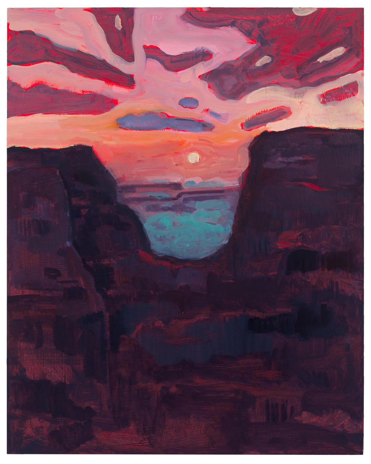 Sink the Setting Sun - Painting by Danielle Winger