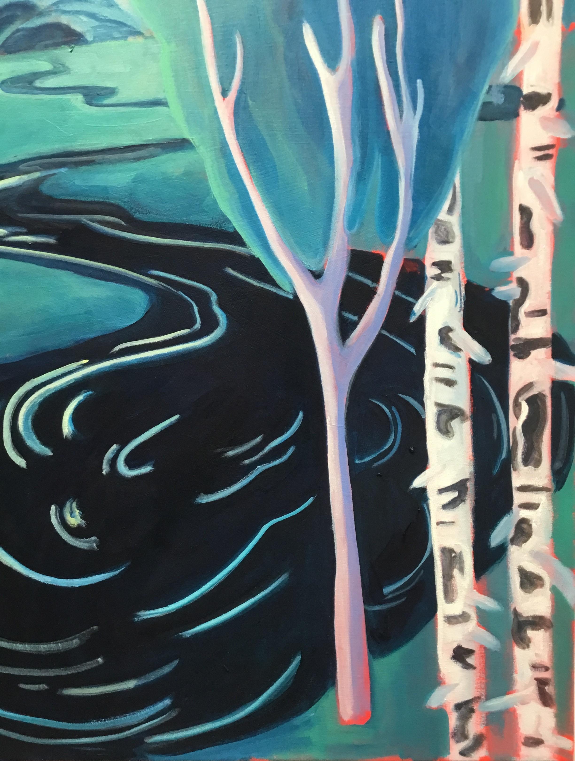 A. Winter - Painting di Danielle Winger