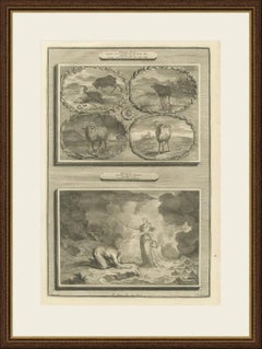 La visione di Daniele dell’ariete e del capro e la visione sul Tigris, Mortier, 1700 circa