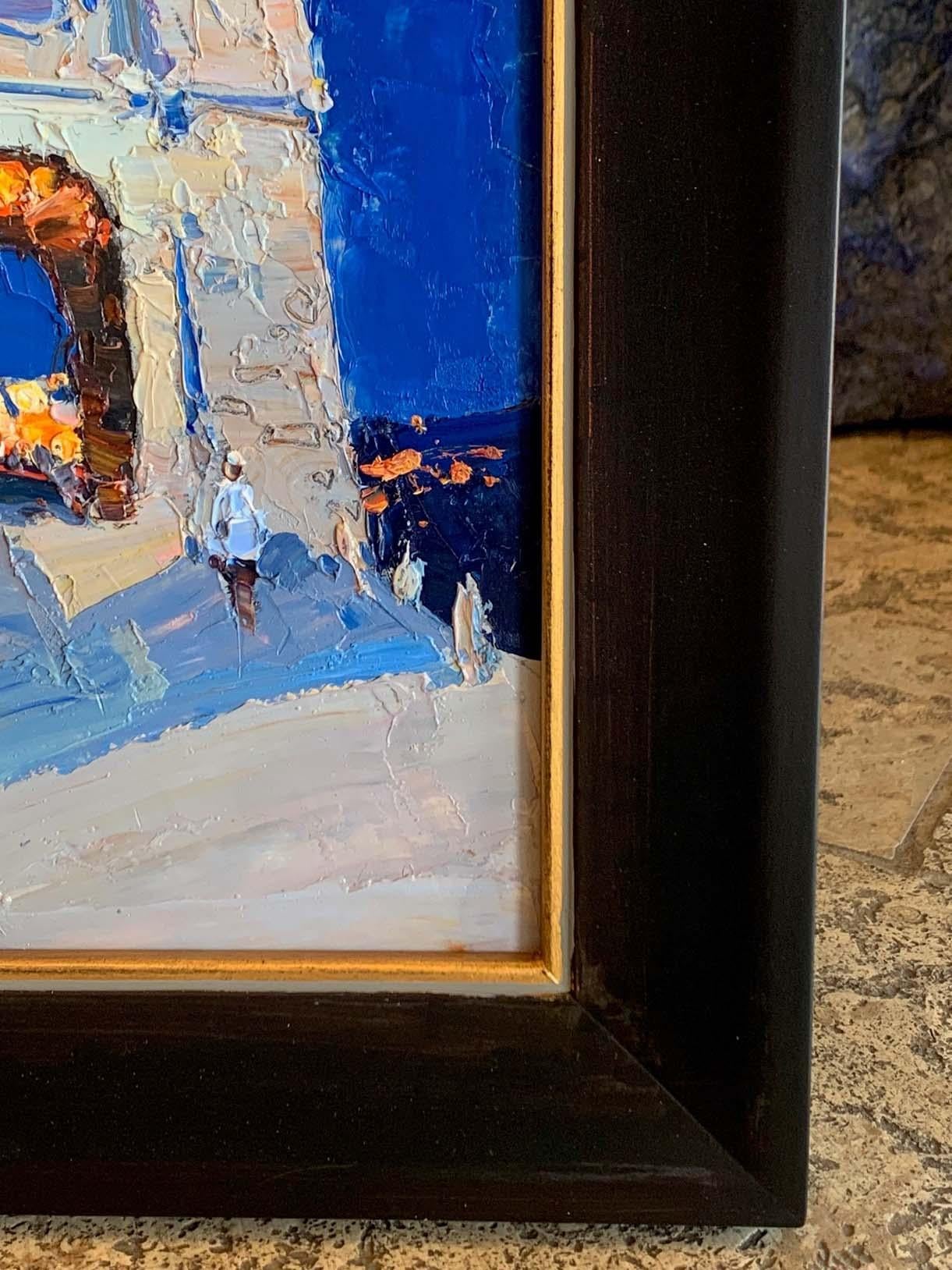Mondschein (Impressionismus), Painting, von Daniil Volkov