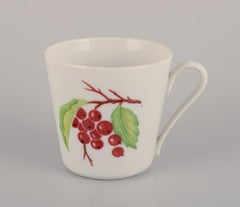 Danild/Lyngby, "Picnic". Four coffee cups. 1960s/1970s.