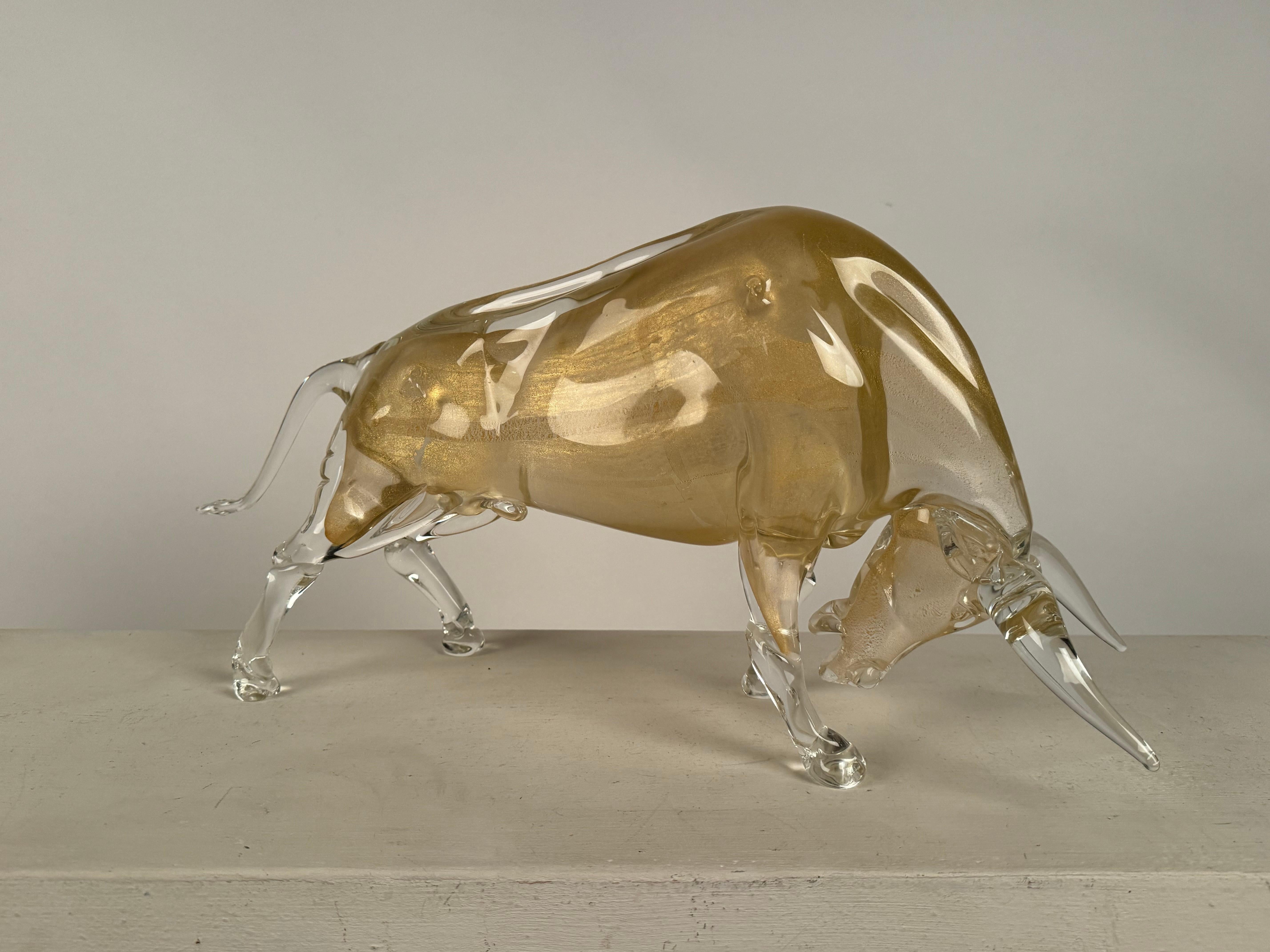 Murano Glass Master artist Danilo Zanella handmade massive charging 