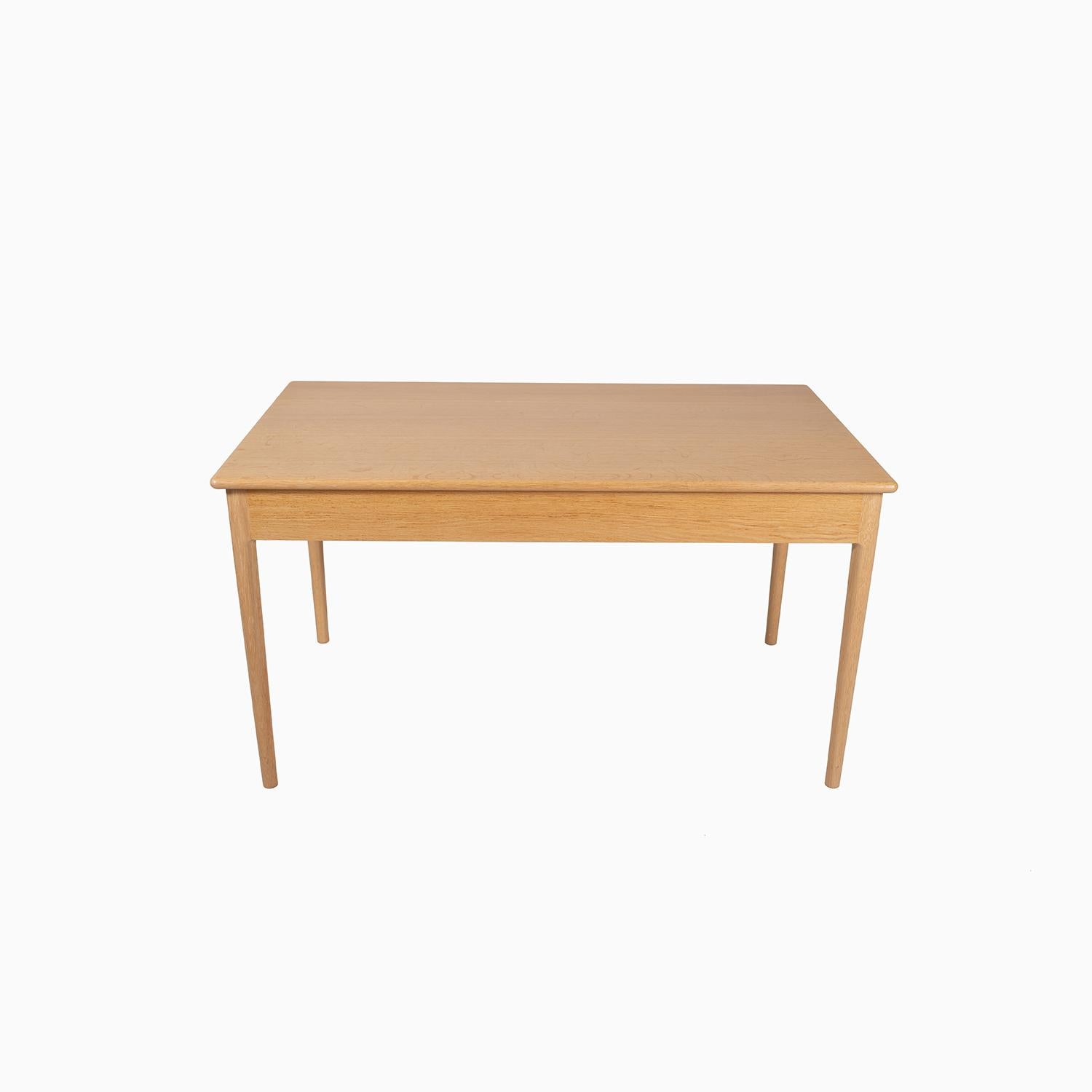 Danish Modern Oak Hans Wegner Writing Desk For Sale 4