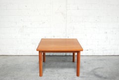 Danish Modern Square Coffee Table in Teak by BRDR Furbo