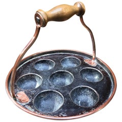 Danish 18th Century Apple Cake Copper Pan