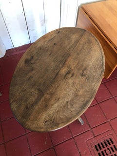 Danish 18th Century Tilt-Top Table of Oak