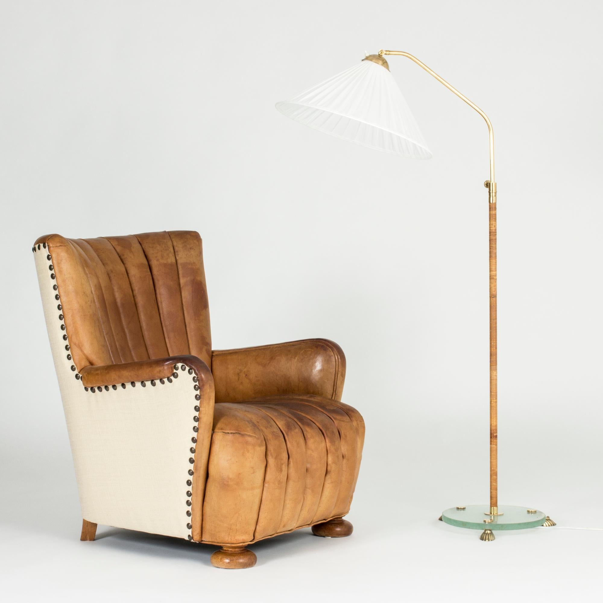 Danish 1930s Leather Lounge Chair 2