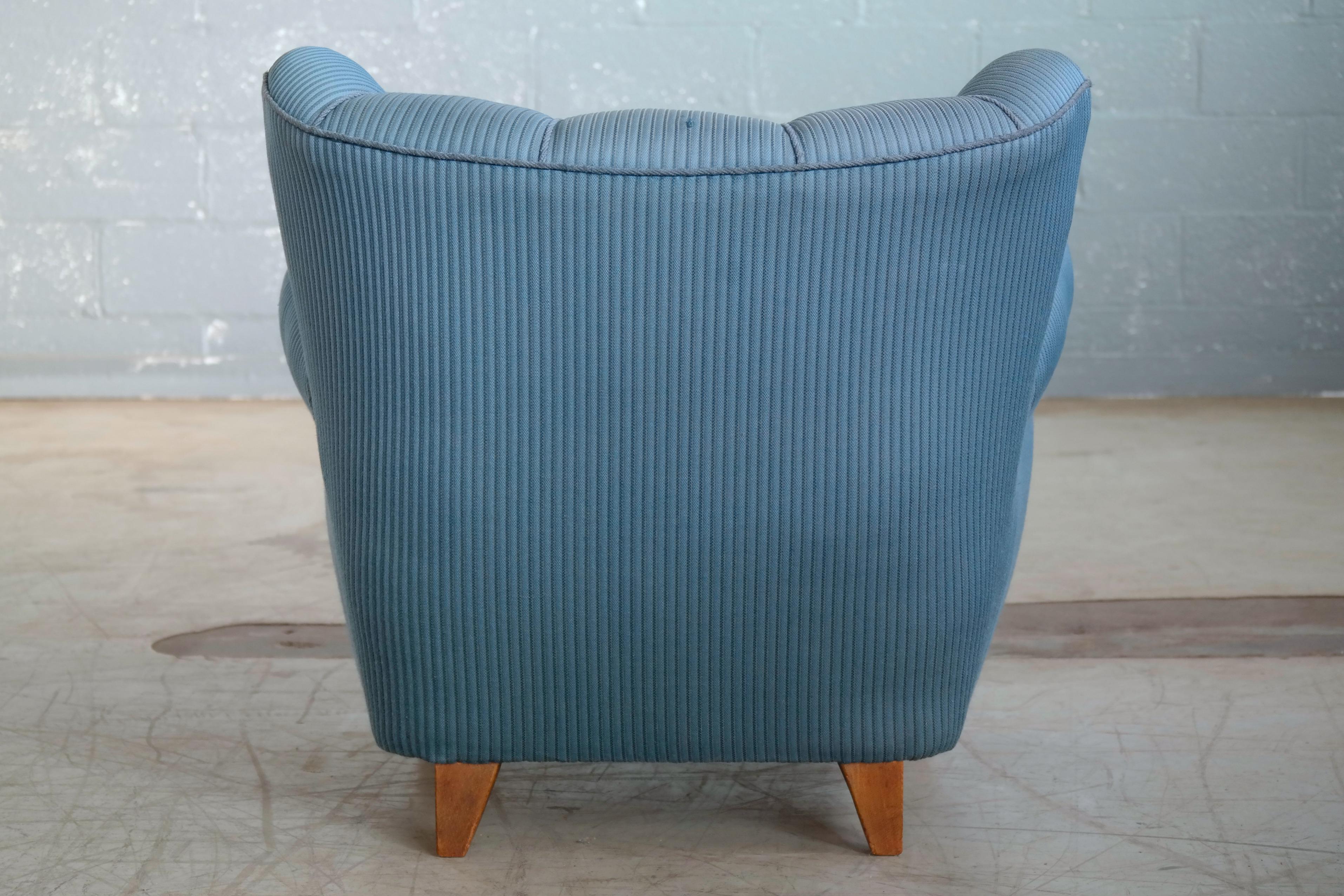 Danish 1940s Boesen and Lassen Style Lounge Chair 5