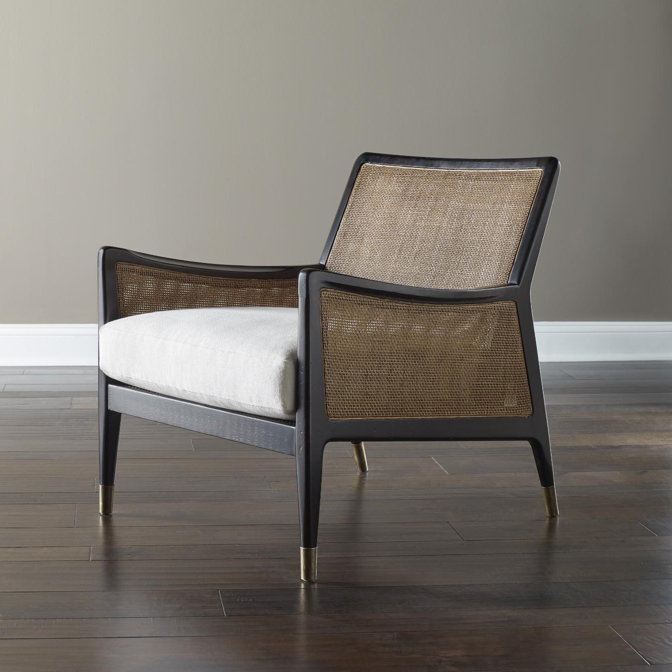 Danish 1950-1960 Inspired Wood and Double Cane Aarhus Chair '04' In New Condition For Sale In Bosques de las Lomas, MX