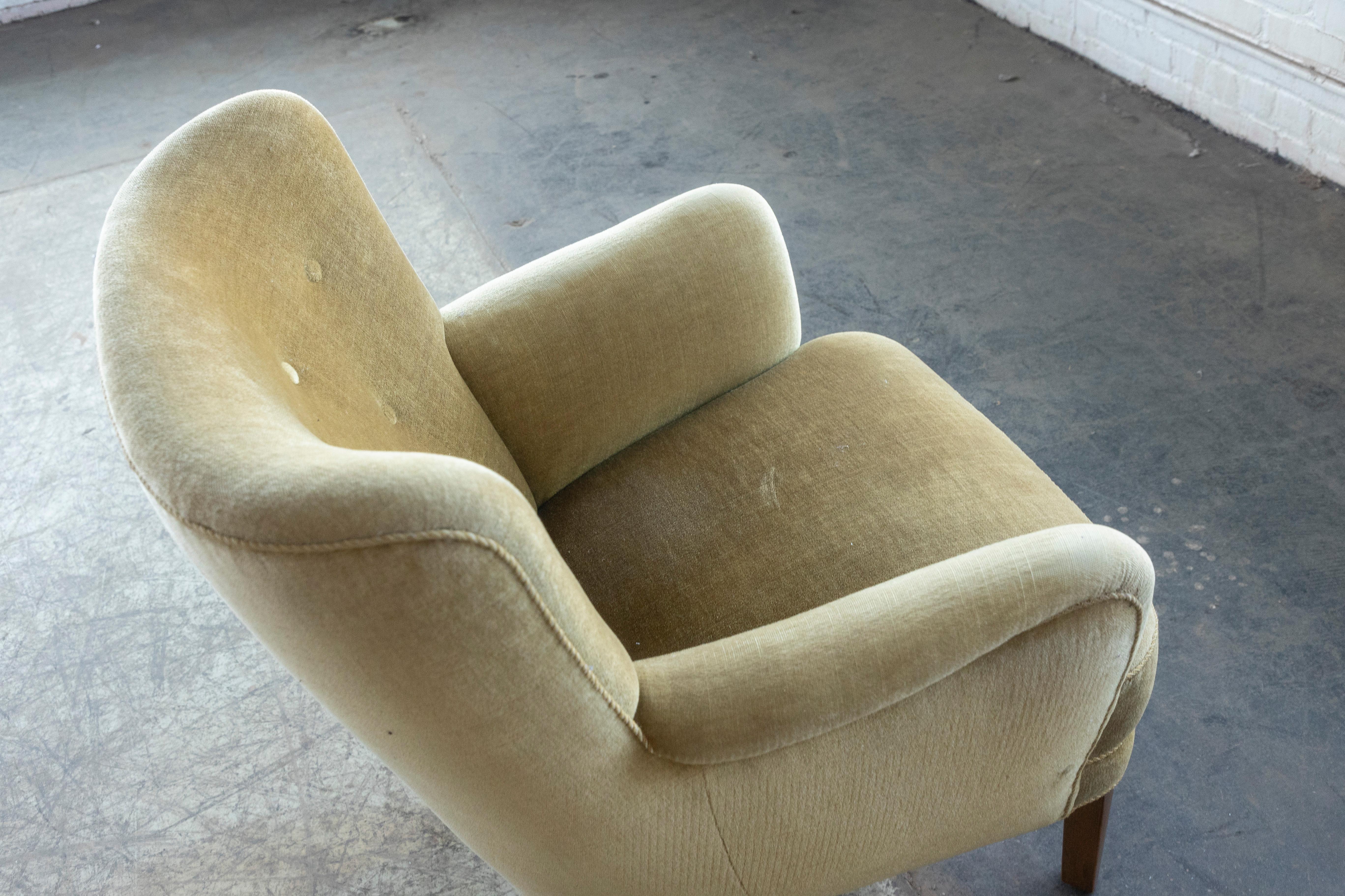 Danish 1950's Lounge Chair by Peter Hvidt & Orla Mølgaard-Nielsen 4