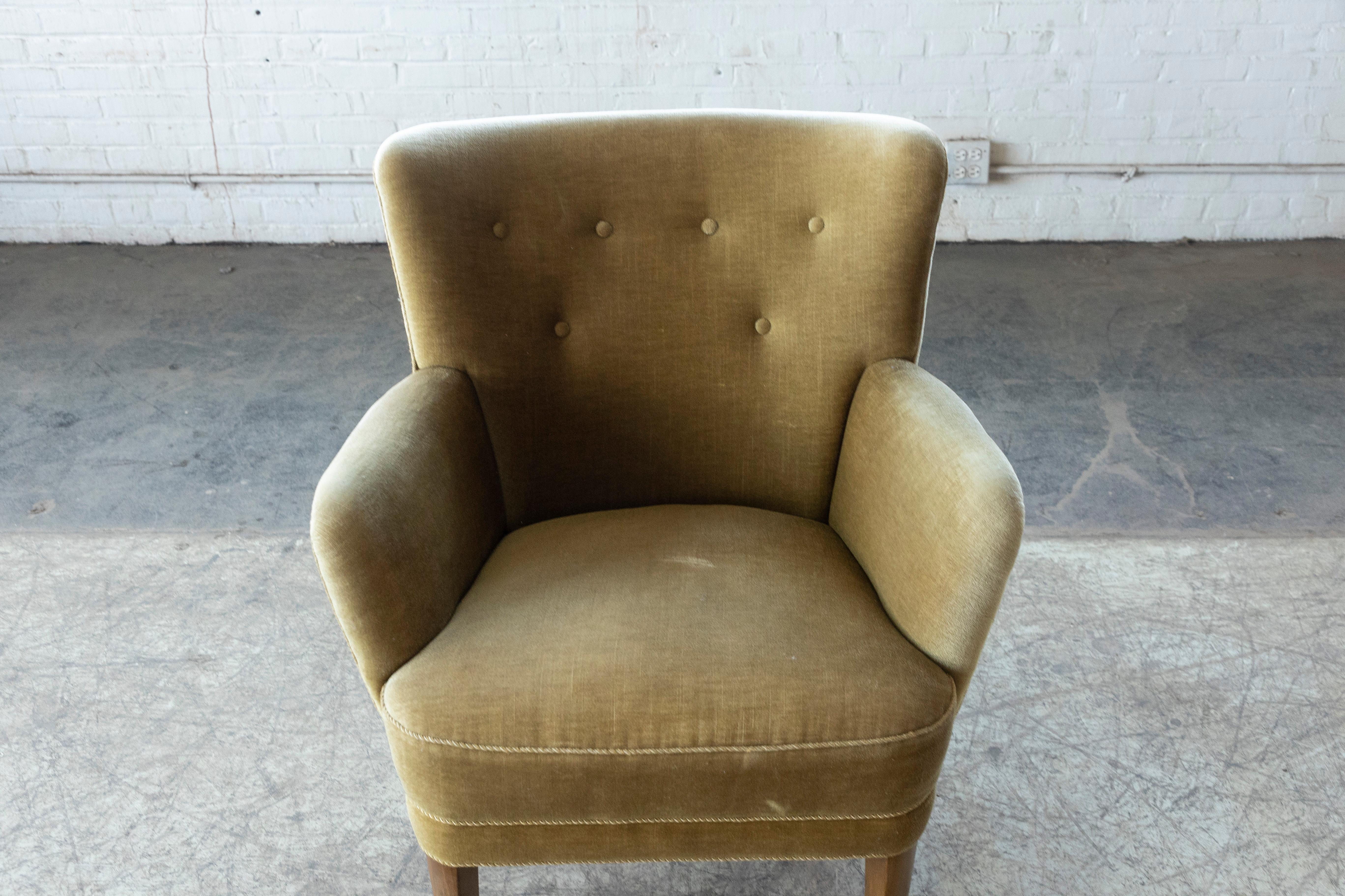 Danish 1950's Lounge Chair by Peter Hvidt & Orla Mølgaard-Nielsen 5