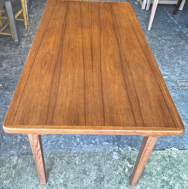 Danish 1950s Modernists Elmwood Breakfast Table For Sale 1