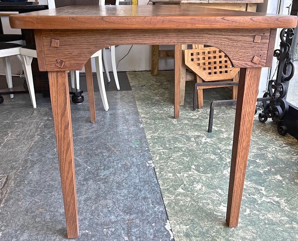 Danish 1950s Modernists Elmwood Breakfast Table For Sale 3