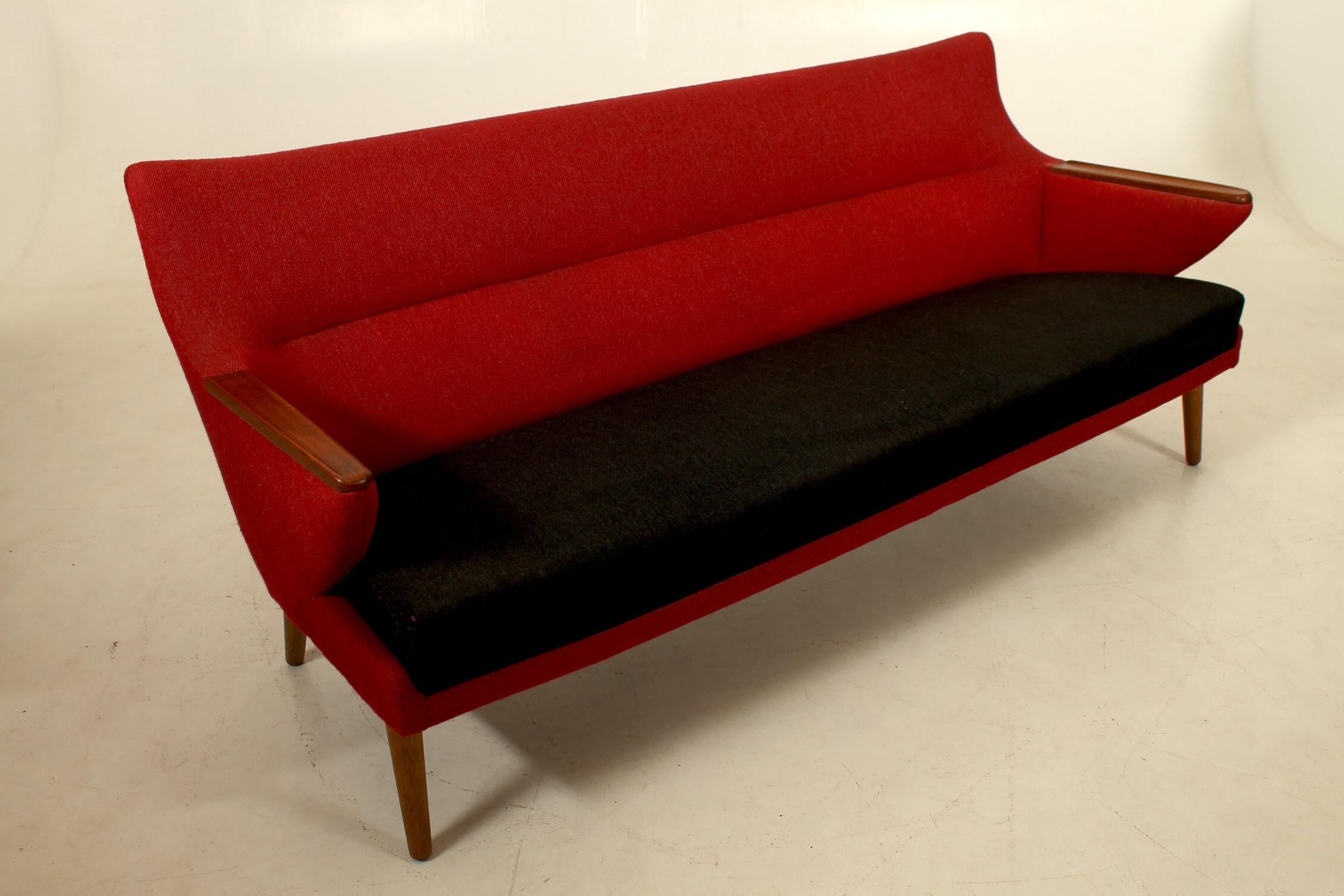Scandinavian Modern Danish 1950s original sofa by Kurt Østervig, Rolschau Møbler For Sale