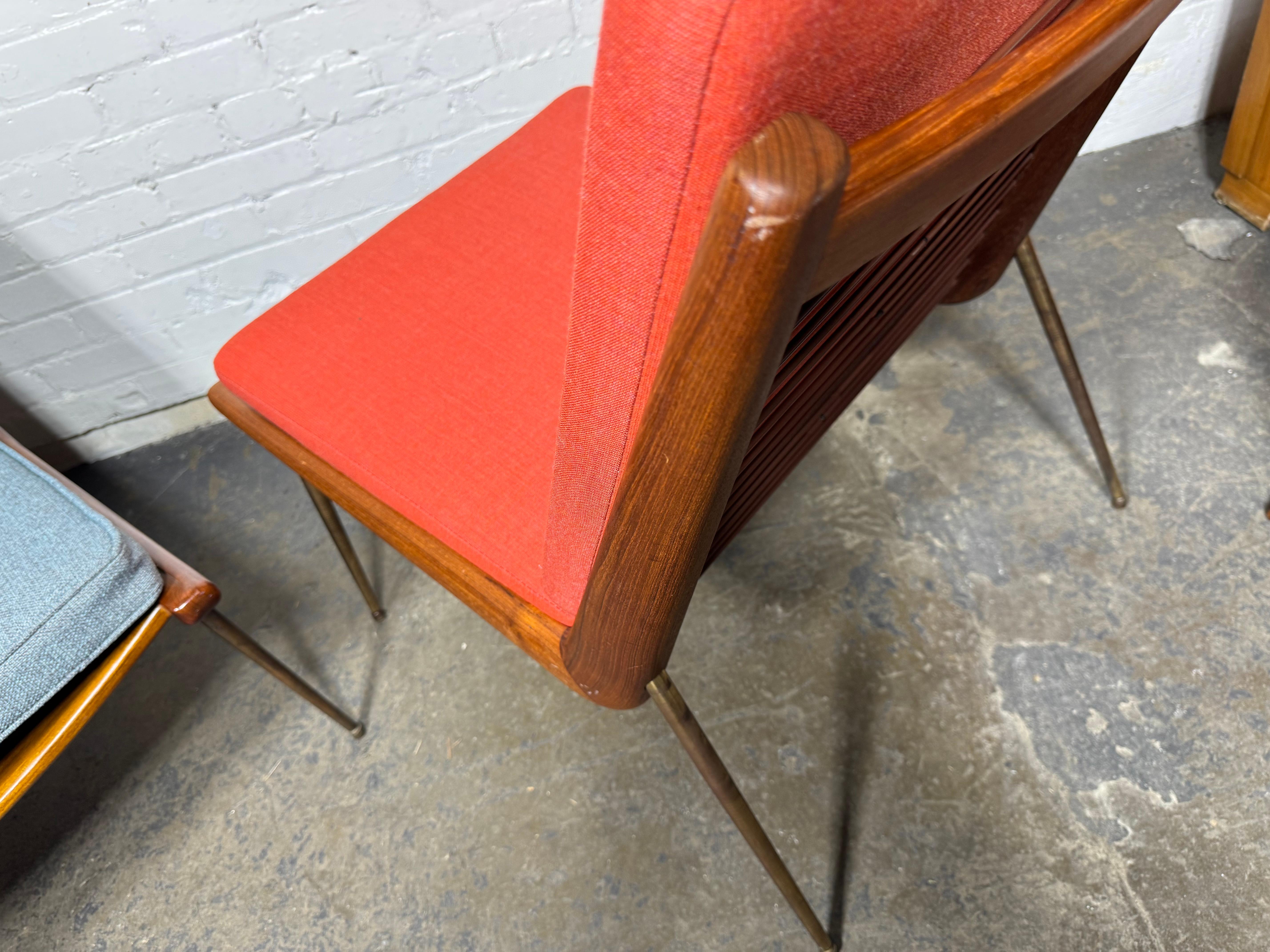 Danish 1950s Peter Hvidt & Orla Molgaard Nielsen Boomerang Chair, France & Son For Sale 3