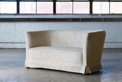 Divano o poltrona danese degli anni '50 nello stile di Peter Hvidt