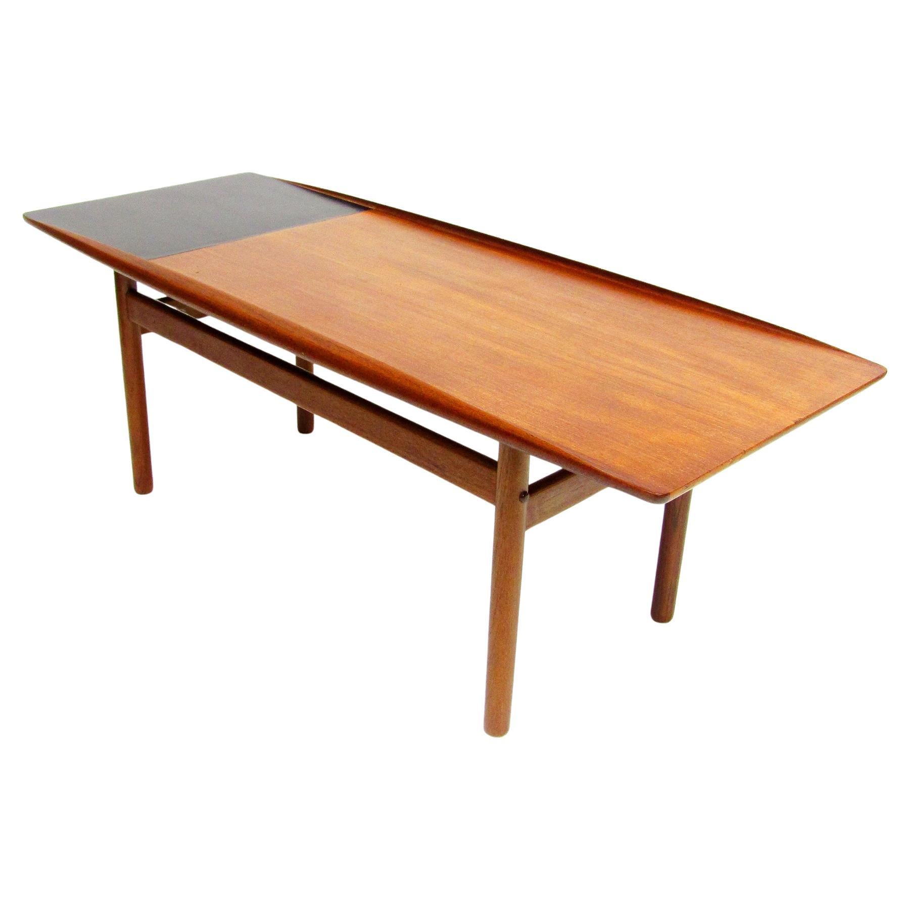 Danish 1950s Surfboard Coffee Table by Grete Jalk For Sale