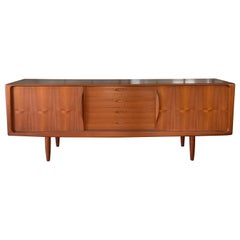 Danish 1950s Teak Credenza Cabinet
