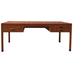 Beautiful Danish Desk by Aksel Bender Madsen & Ejner Larsen, Denmark 1960's 