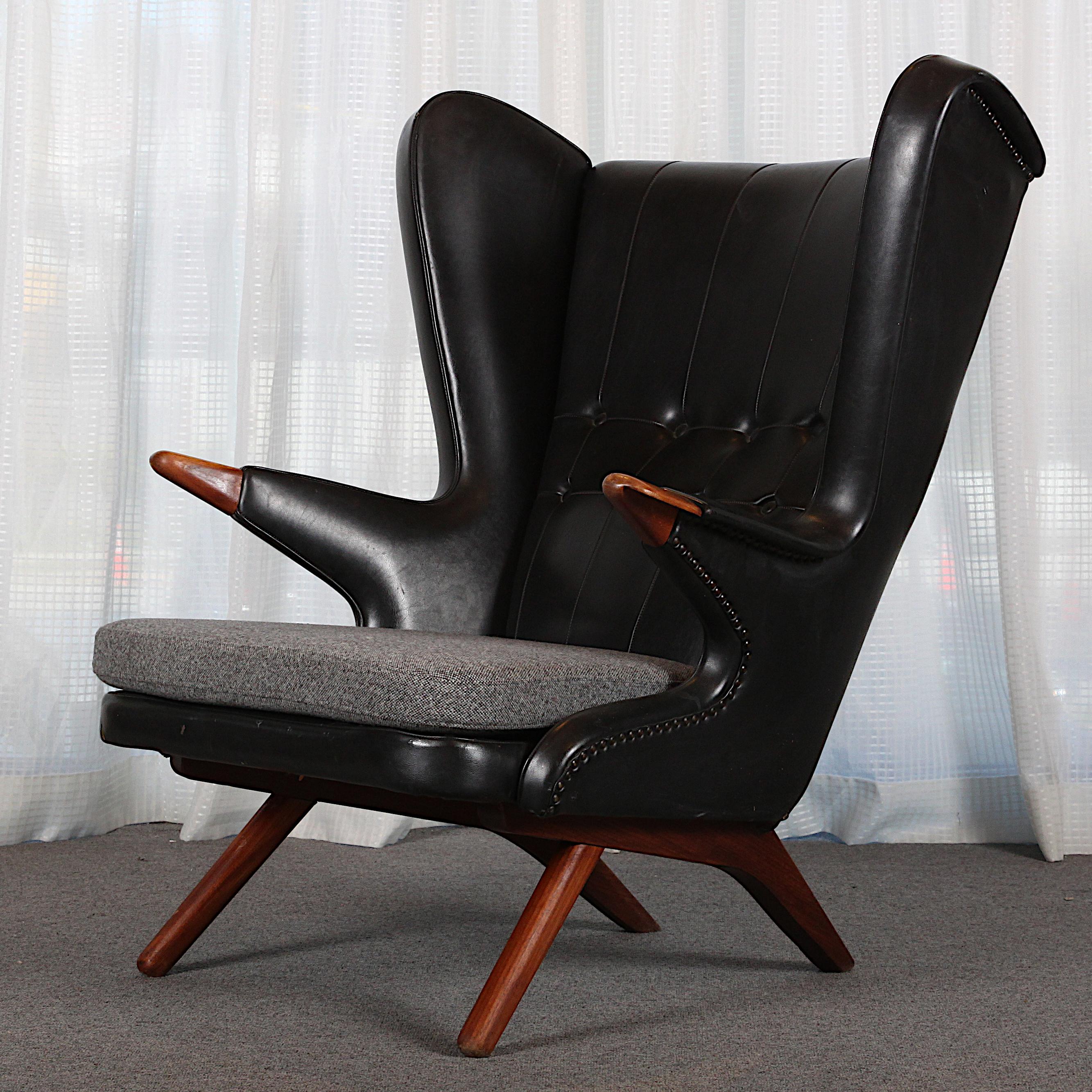 Teak Danish 1960’s Svend Skipper ‘Papa Bear Chair