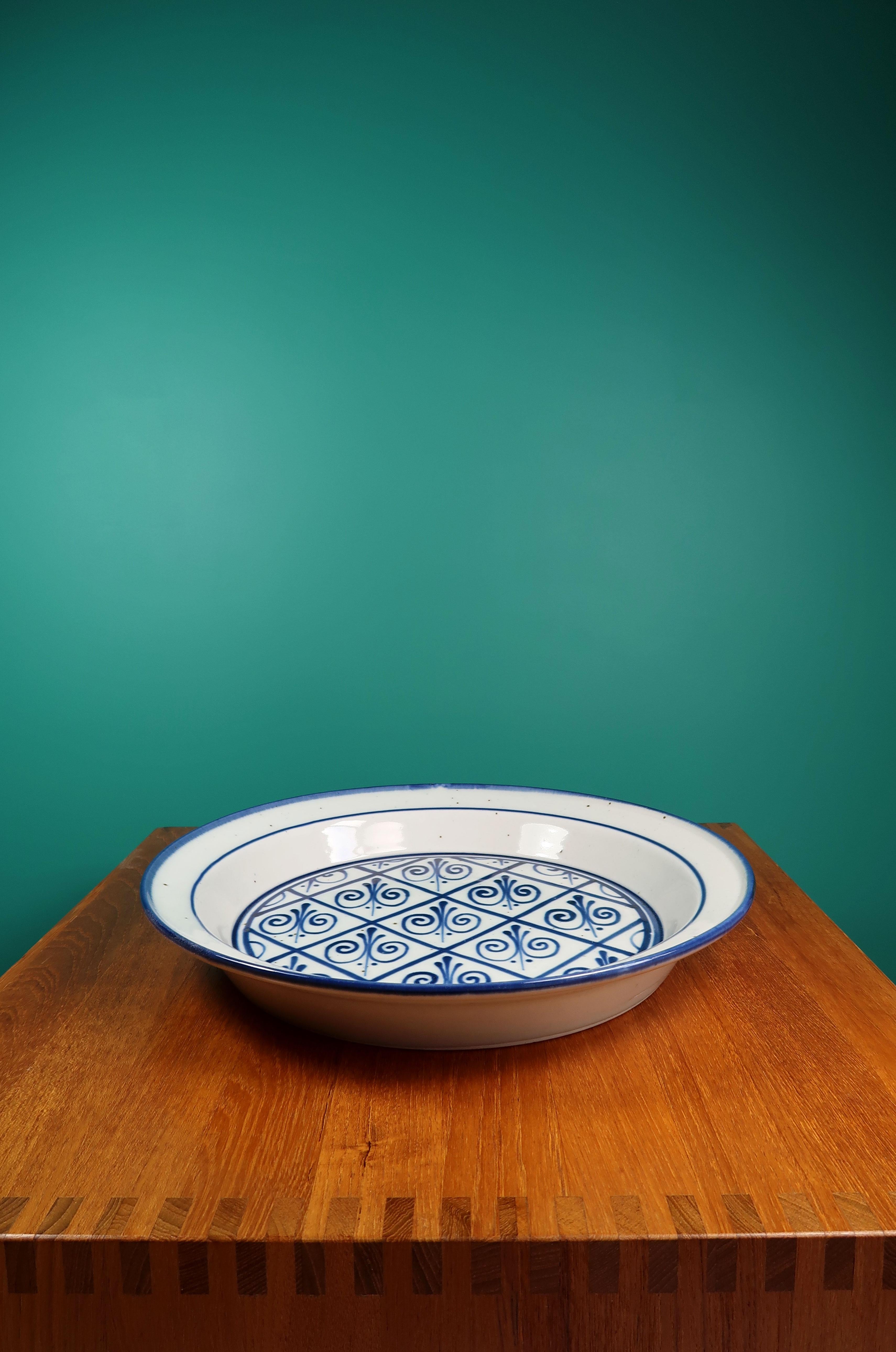 Mid-Century Modern Danish 1966 Modernist Platter / Wall Decoration by Niels Refsgaard for Eslau