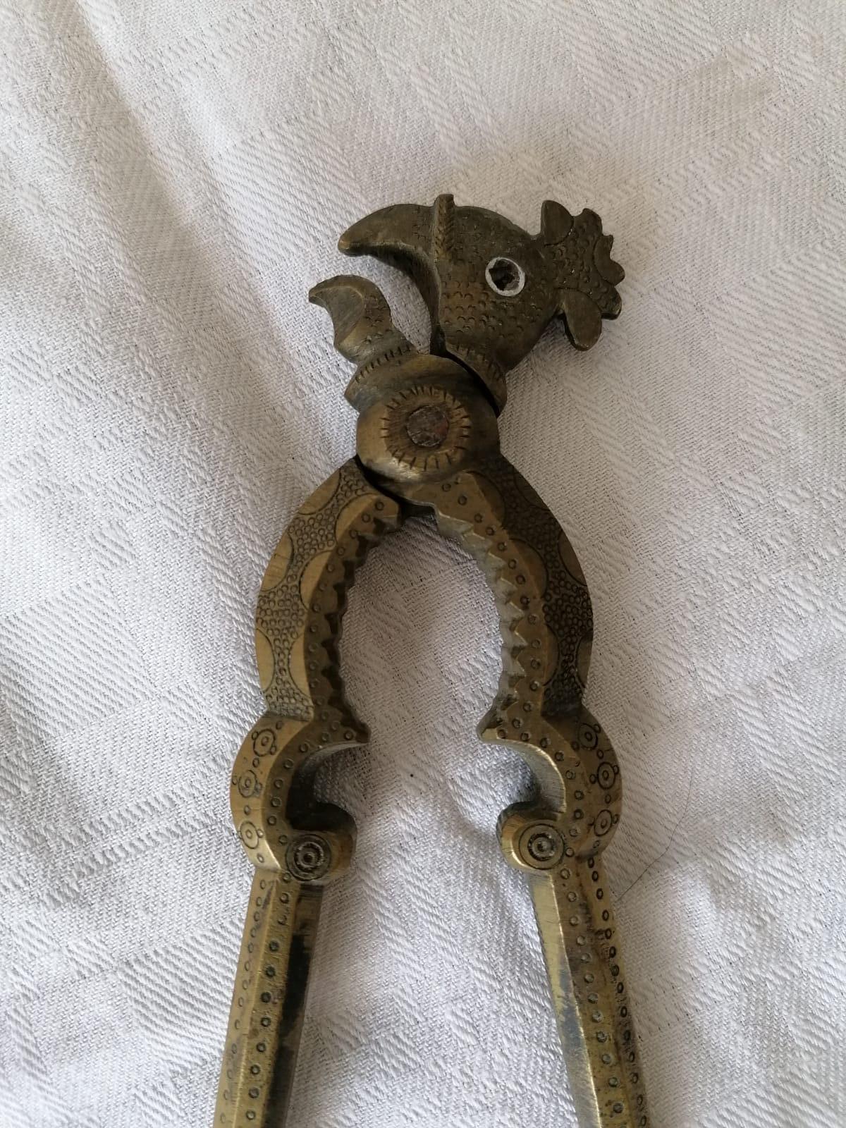 brass nut cracker