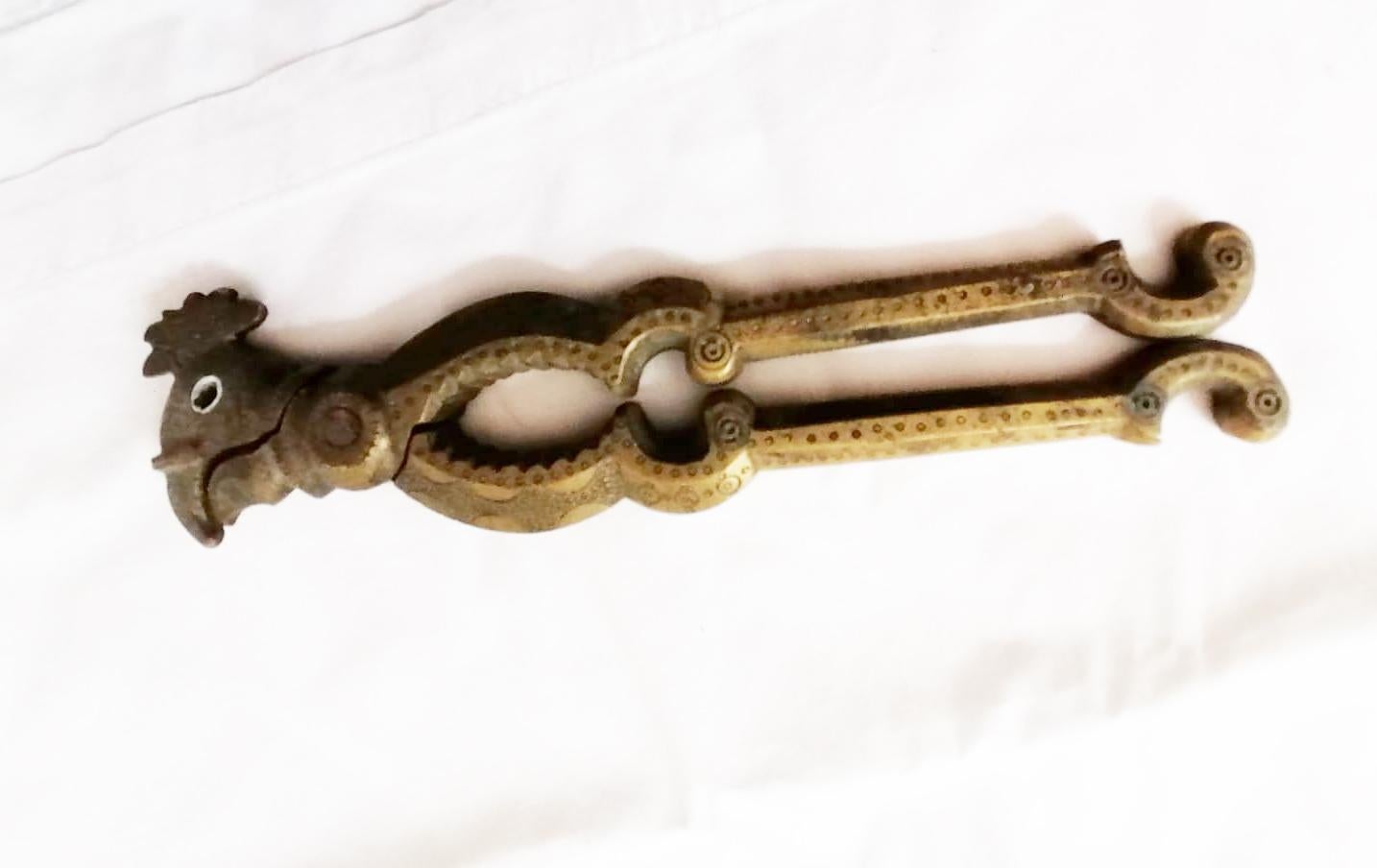 Danish 19th Century Brass Nutcracker For Sale 4