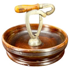 Danish 19th Century Wood and Metal Nutcracker