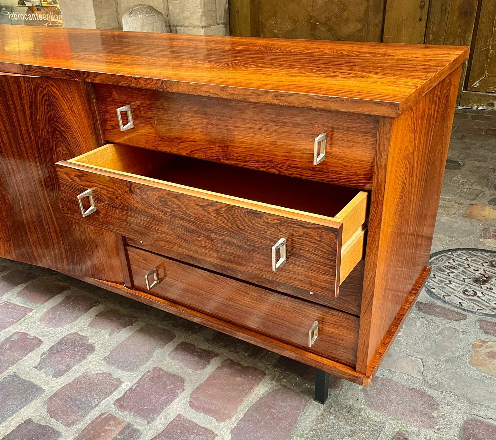 Danish 20th Century Rosewood Mid-Century Modern Sideboard For Sale 2