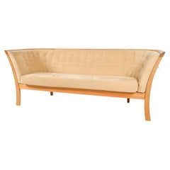 Used Danish 3-Seater Beech 'Maria' Sofa From Stouby, Circa 1980's