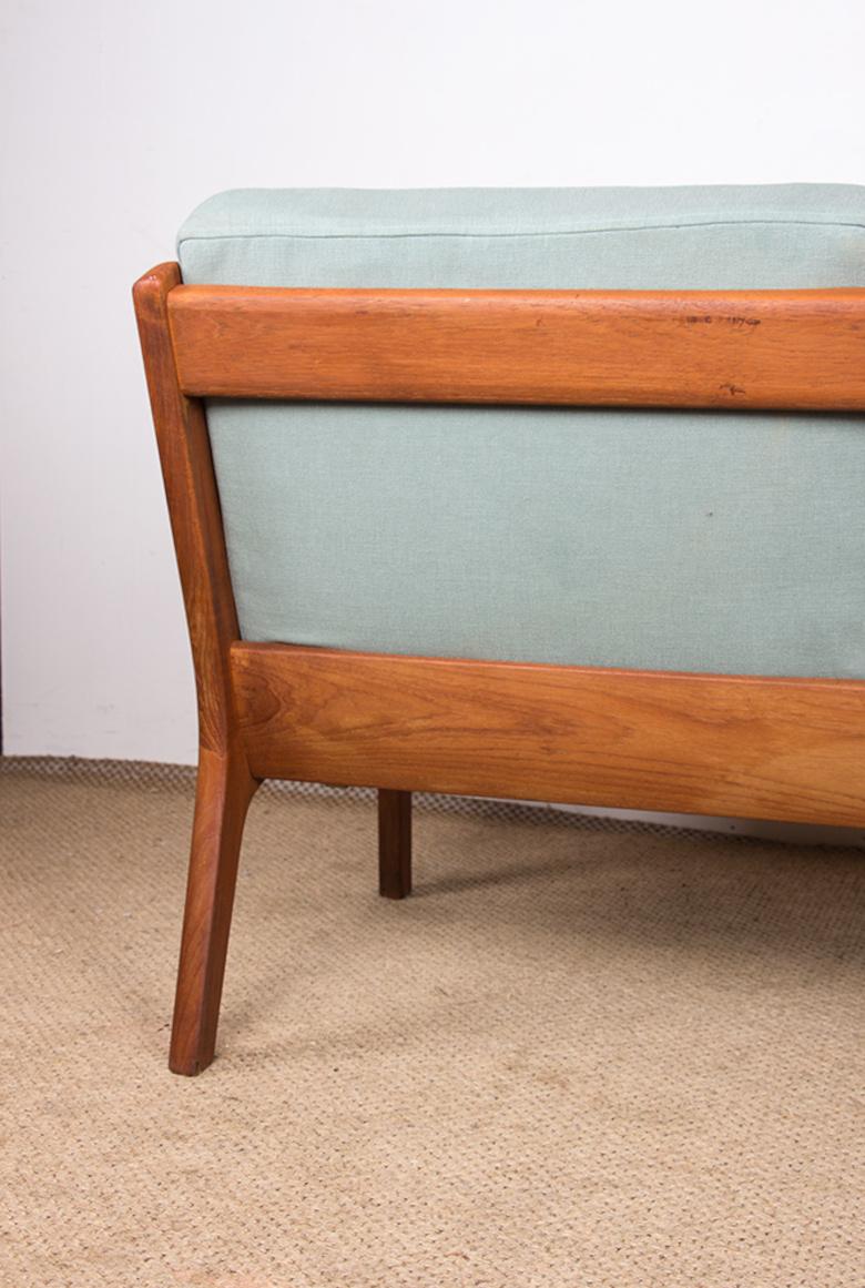 Divano danese a 3 posti, Teak &New, modello Senator Ole Wanscher, France & Son. in vendita 10