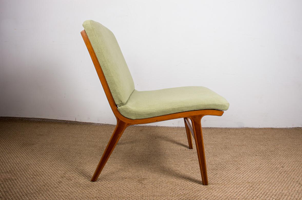 Scandinavo moderno Divano danese a 4 posti, in faggio laminato e mogano modello AX di Peter Hvidt 1960. in vendita