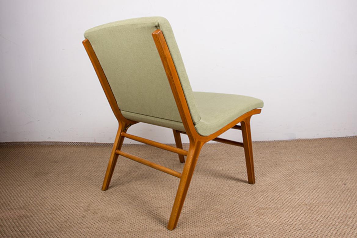 Divano danese a 4 posti, in faggio laminato e mogano modello AX di Peter Hvidt 1960. In condizioni ottime in vendita a JOINVILLE-LE-PONT, FR