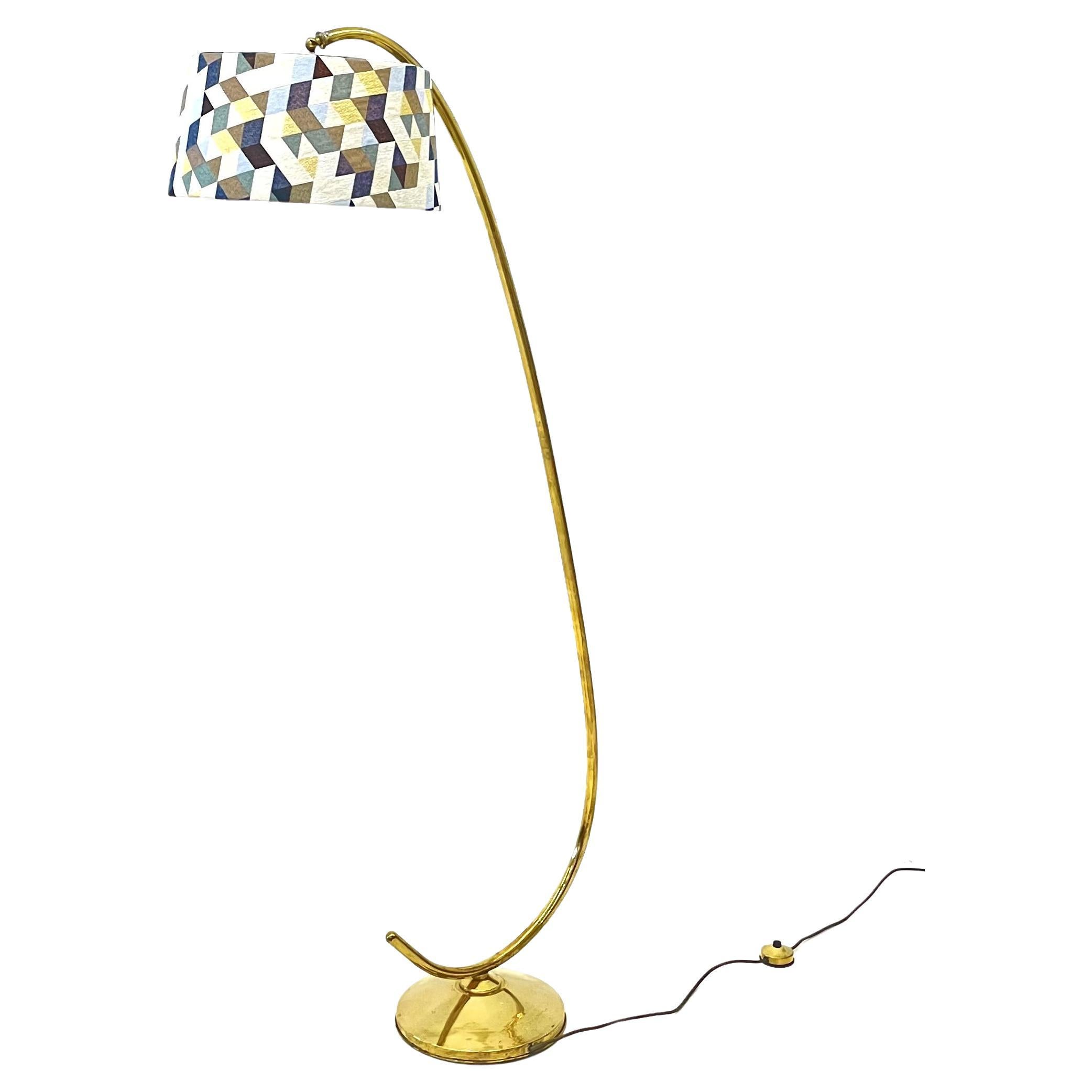 Danish 50s floor lamp For Sale