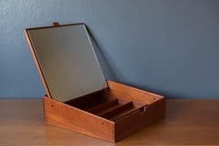 Dänisches Schmuckkästchen aus massivem Teakholz von Aksel Bender Madsen und Ejner Larsen für Willy Beck