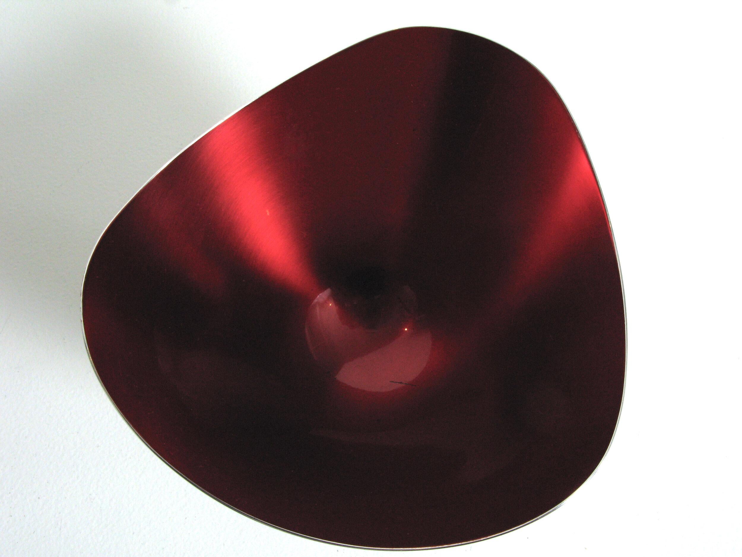 Danish and American Mid Century Enameled Bowls For Sale 1