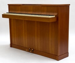 Danish Andreas Christensen Teak Mid-Century Upright Piano