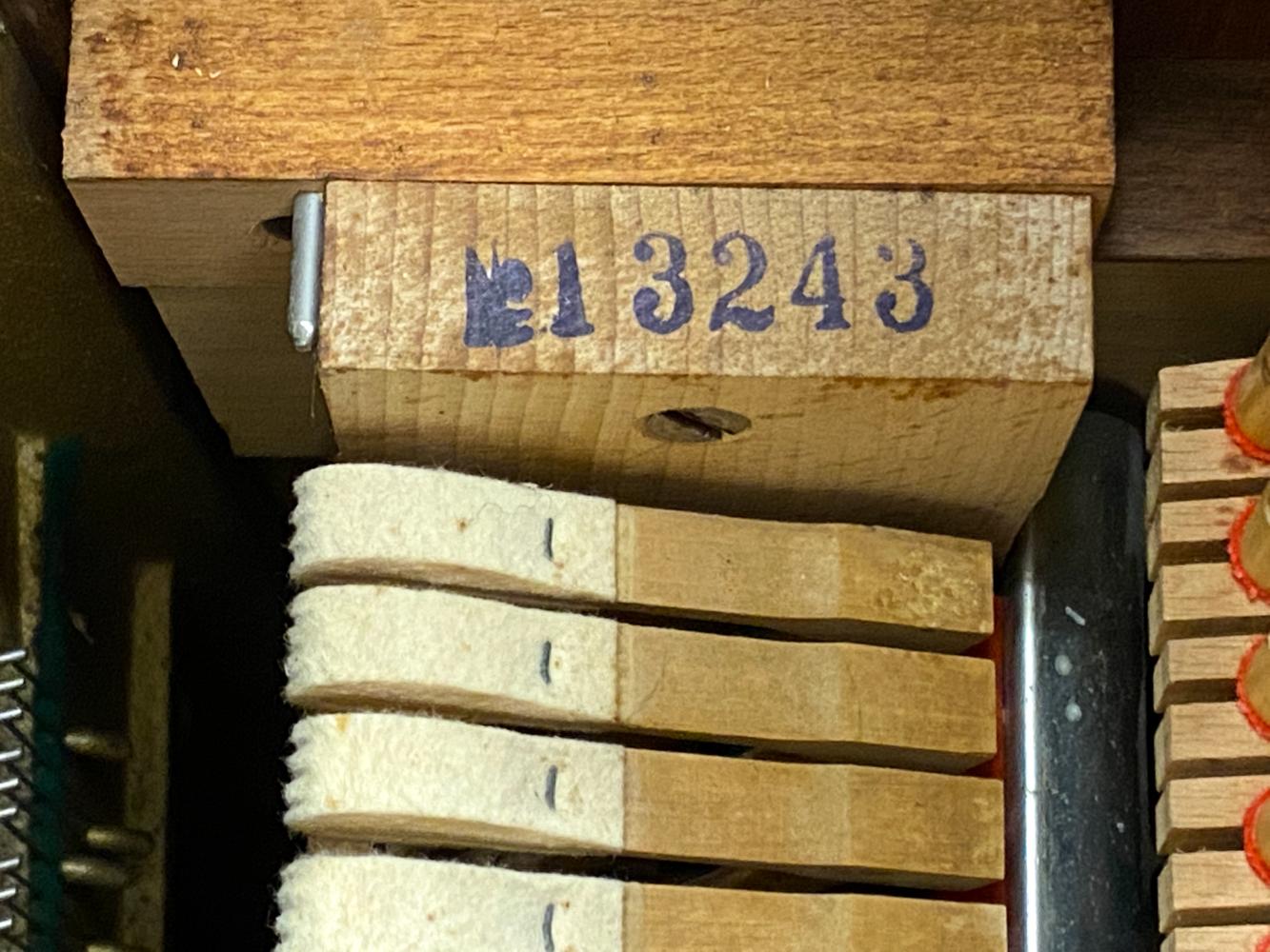 Dänisches Andreas Christensen Teakholz Mid-Century Klavier im Angebot 2