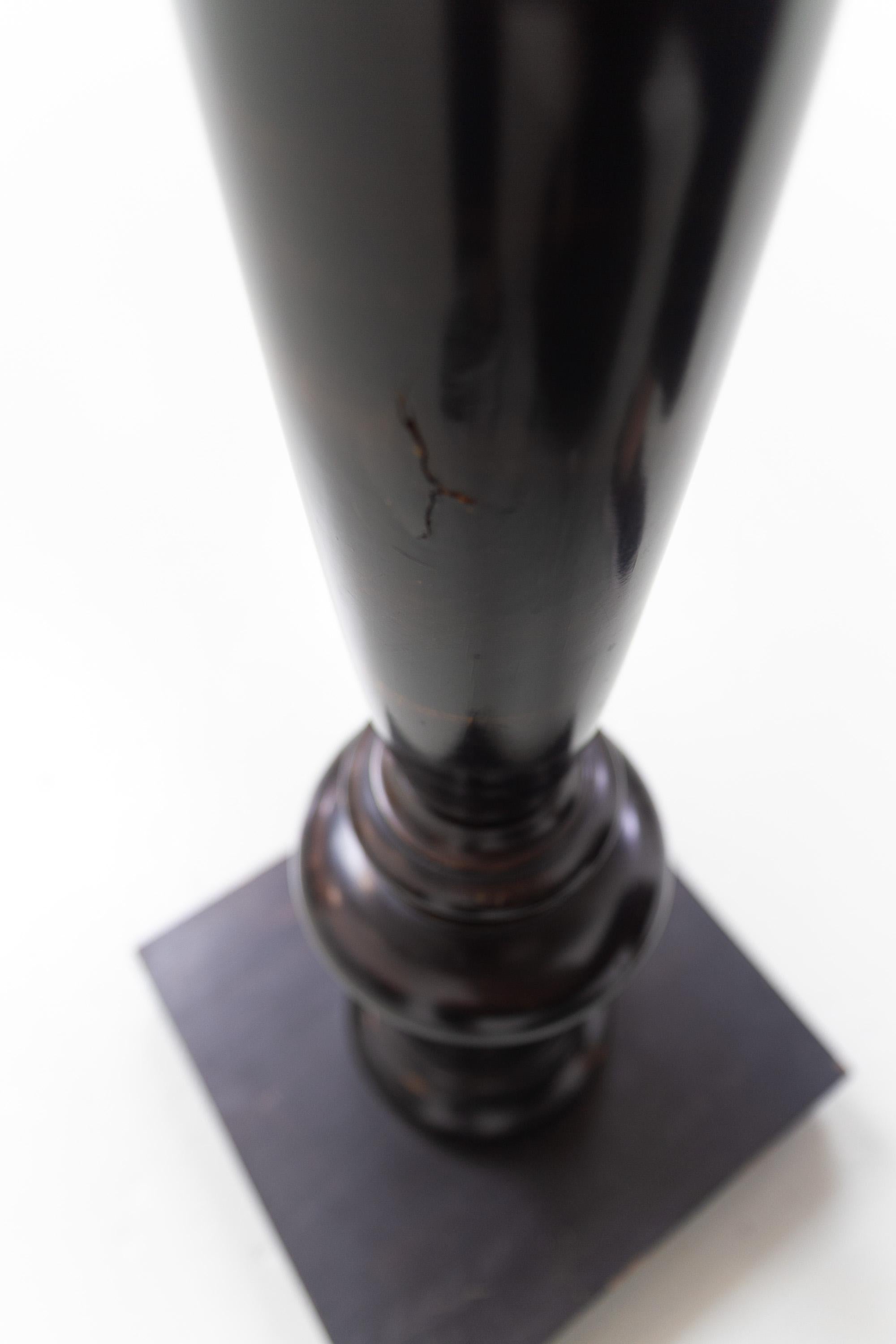 Danish Antique Wooden Pedestal Column, 1910s. For Sale 3