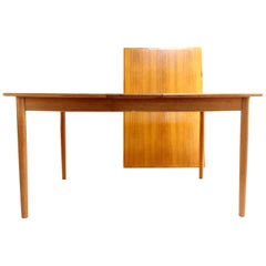 Danish AR Teak Extending Dining Table Midcentury Vintage