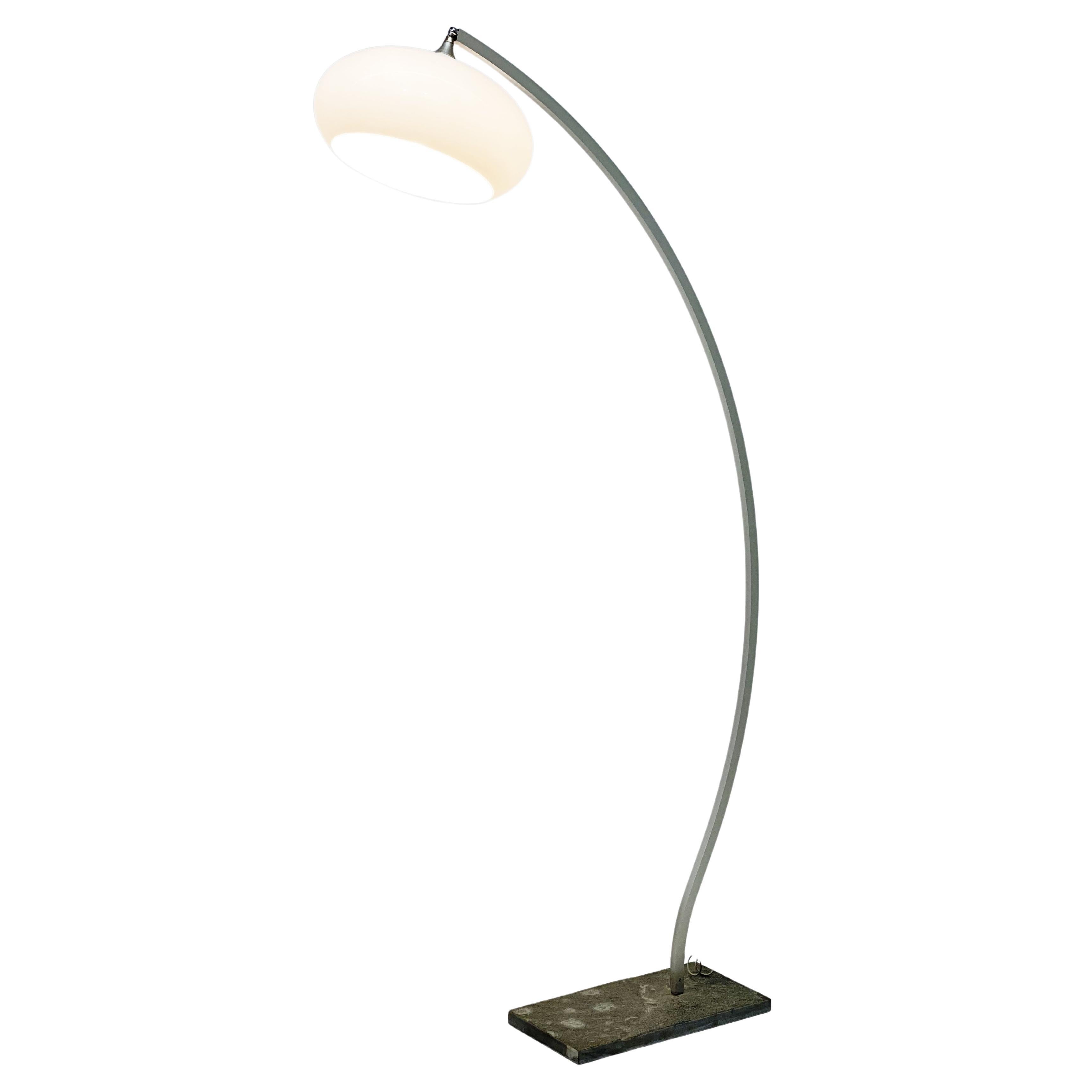 Danish arc floor lamp For Sale