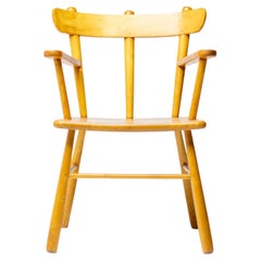 Danish Arm Chair in Solid Birch