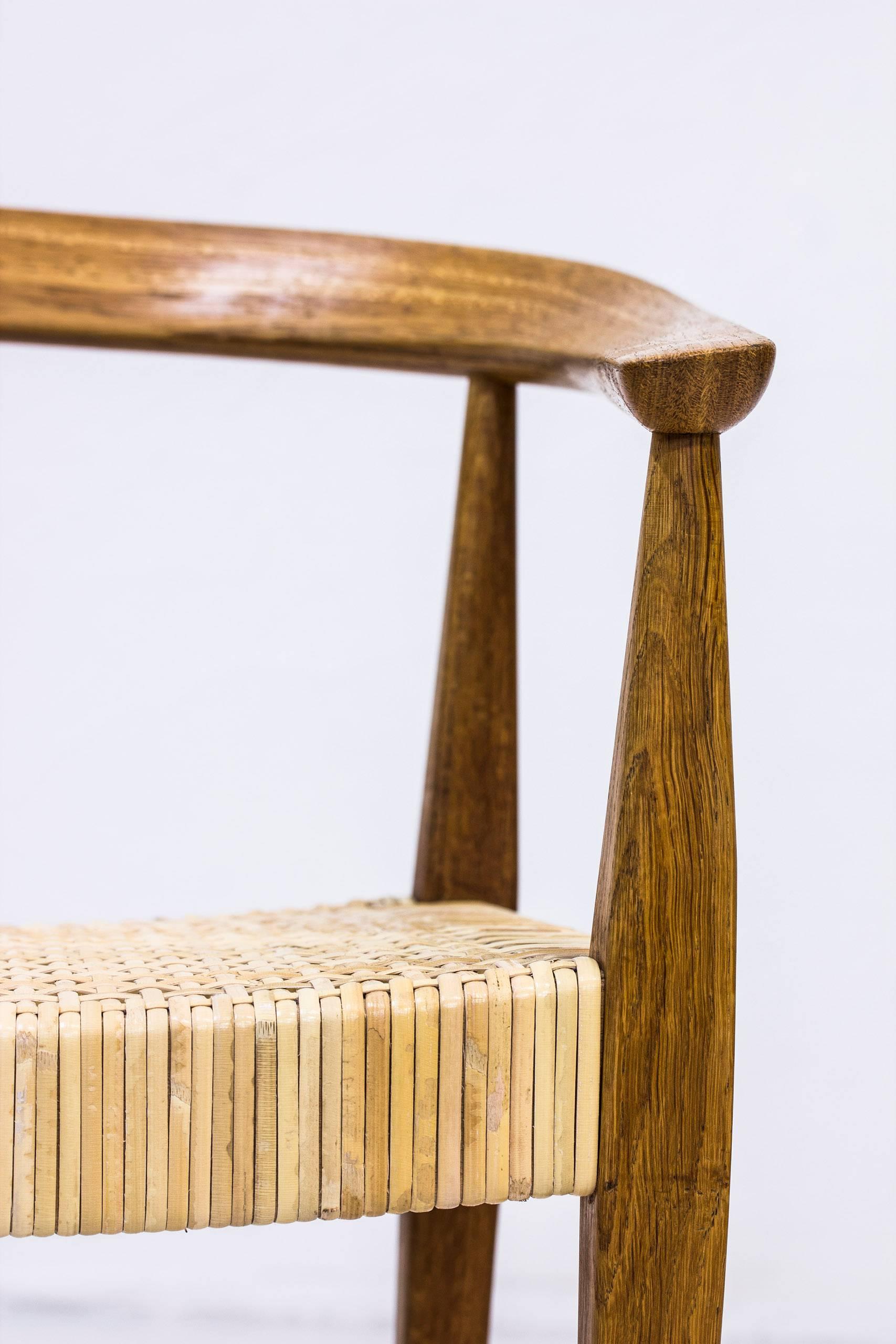 Fauteuil danois n° 113 de Nanna Ditzel:: années 1950 Excellent état à Hägersten, SE