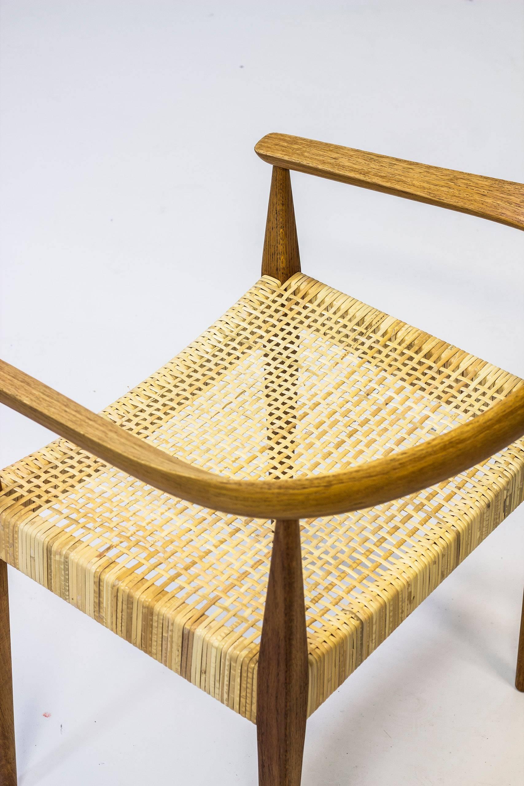 Milieu du XXe siècle Fauteuil danois n° 113 de Nanna Ditzel:: années 1950